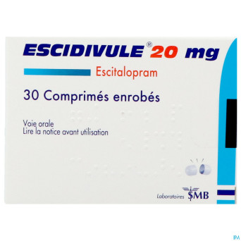 Escidivule 20 mg comp enrob 30