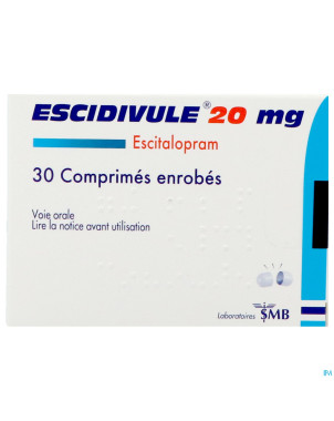 Escidivule 20 mg comp enrob 30