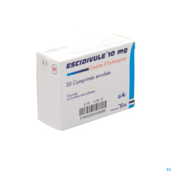 Escidivule 10 mg comp enrob 30