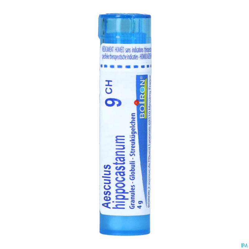 Aesculus hippocastanum    9ch gr 4g boiron