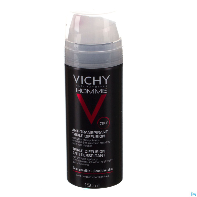 Vichy homme deo tri-spray 72h 150ml