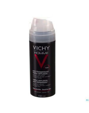 Vichy homme deo tri-spray 72h 150ml
