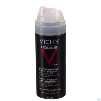 Vichy homme deo tri-spray 72h 150ml