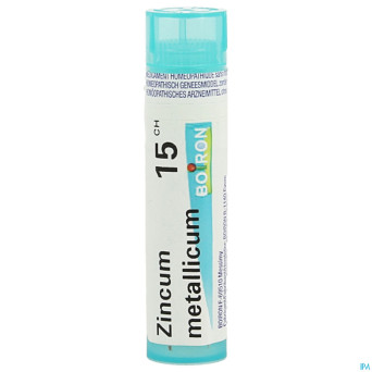 Zincum metallicum    15ch gr 4g boiron