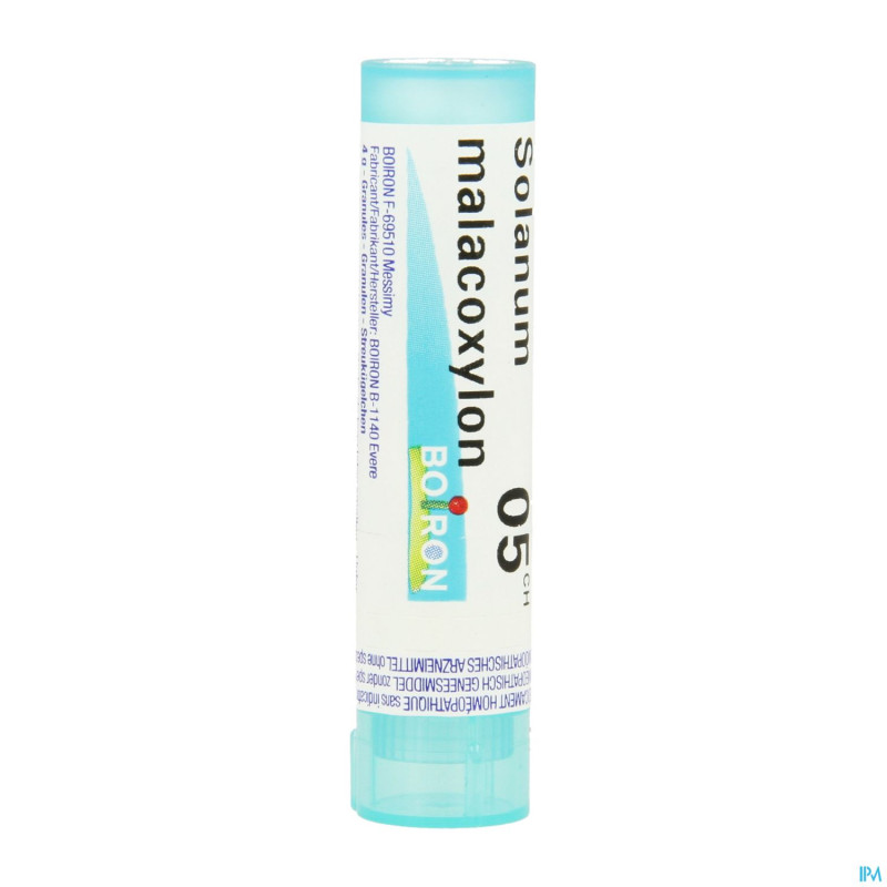 Solanum malacoxylon    5ch gr 4g boiron