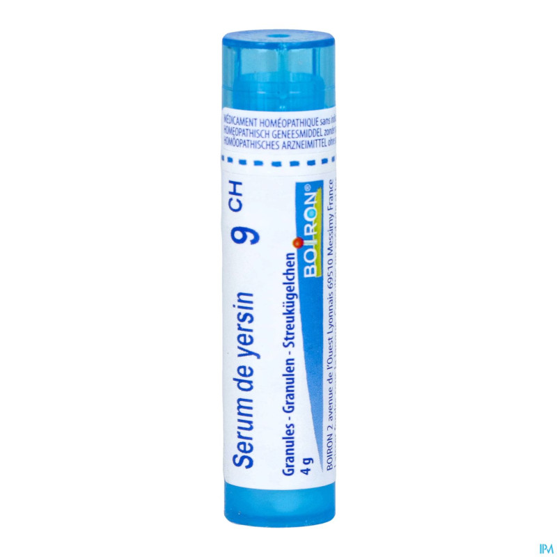 Serum de yersin    9ch gr 4g boiron