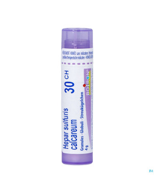 Hepar sulfuris calcareum    30ch gr 4g boiron