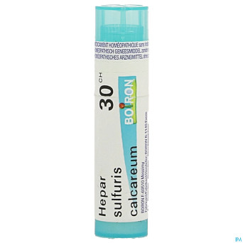 Hepar sulfuris calcareum    30ch gr 4g boiron