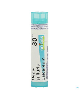 Hepar sulfuris calcareum    30ch gr 4g boiron