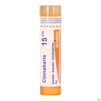 Cinnabaris    15ch gr 4g boiron