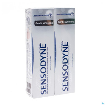 Sensodyne gentle whitening dentif.dinner duo2x75ml
