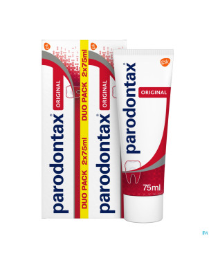 Parodontax fluoride dentifrice dinner duo   2x75ml