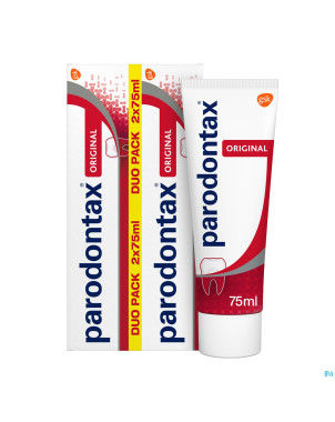 Parodontax fluoride dentifrice dinner duo   2x75ml