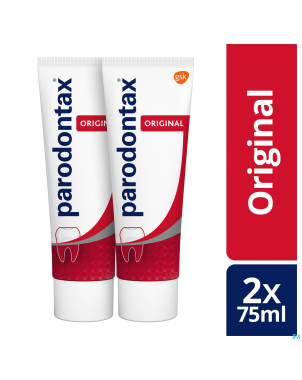 Parodontax fluoride dentifrice dinner duo   2x75ml