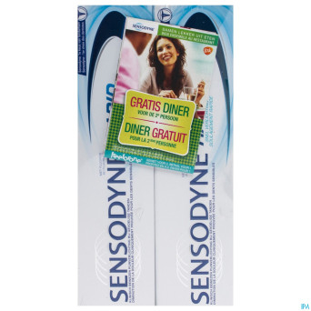 Sensodyne rapid dentifrice dinner duo    2x75ml