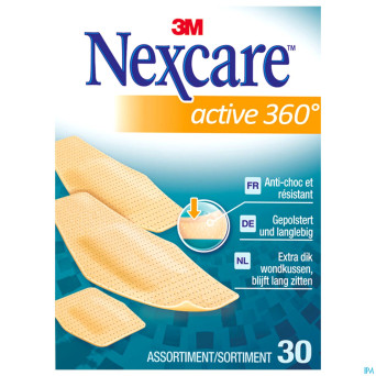 Nexcare 3m active 360 assortiment strips 30