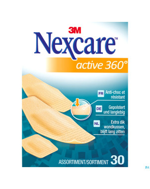 Nexcare 3m active 360 assortiment strips 30