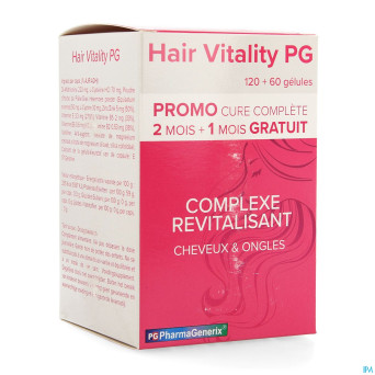 Hair vitality pg pharmagenerix caps    3x60 promo