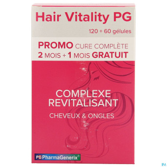 Hair vitality pg pharmagenerix caps    3x60 promo