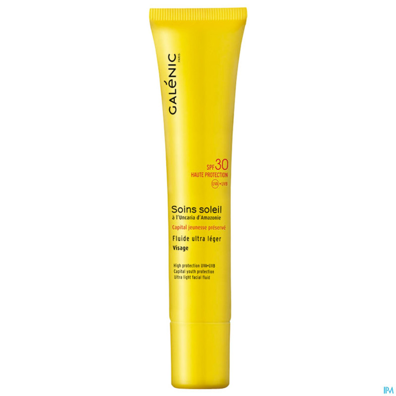 Galenic fluide visage ultra legere ip30  tube 40ml