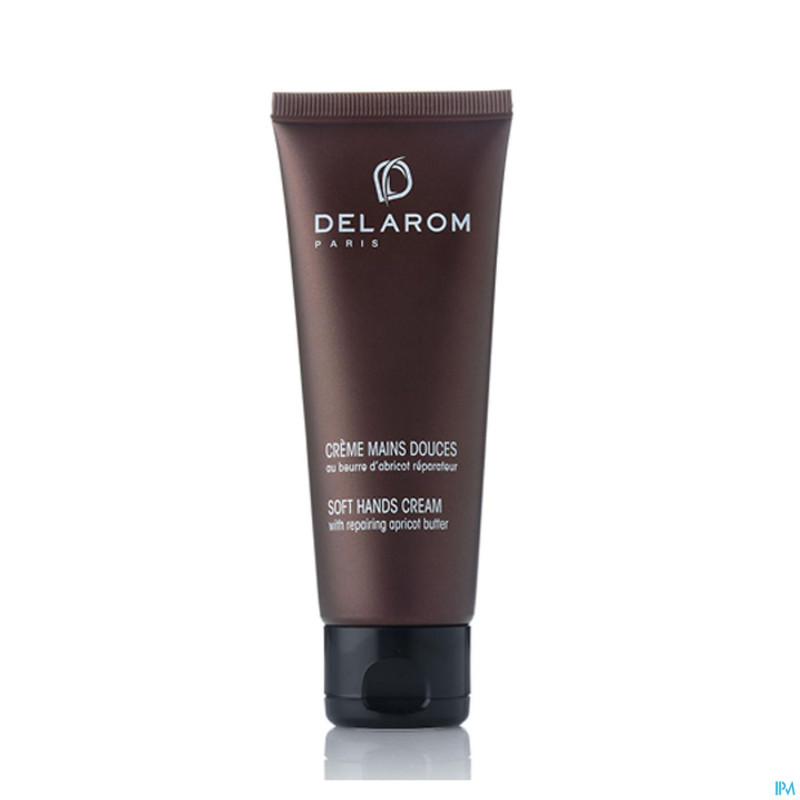Delarom creme mains douce abricot    75ml 2305