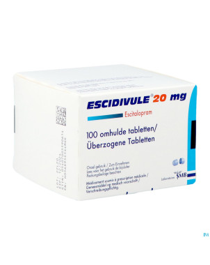Escidivule 20 mg comp enrob 100