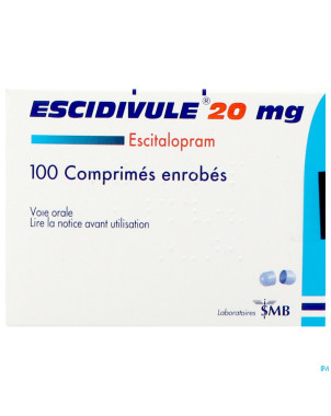 Escidivule 20 mg comp enrob 100
