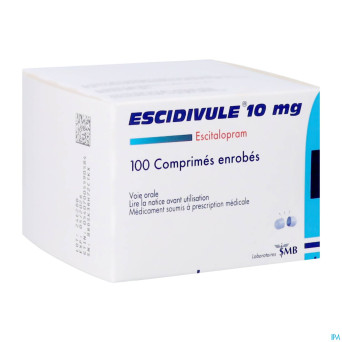 Escidivule 10 mg comp enrob 100