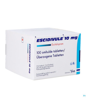 Escidivule 10 mg comp enrob 100