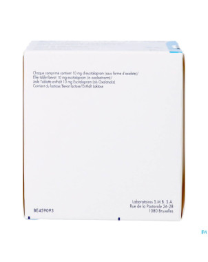 Escidivule 10 mg comp enrob 100