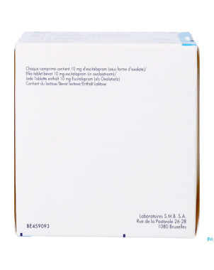 Escidivule 10 mg comp enrob 100