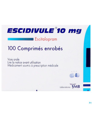 Escidivule 10 mg comp enrob 100