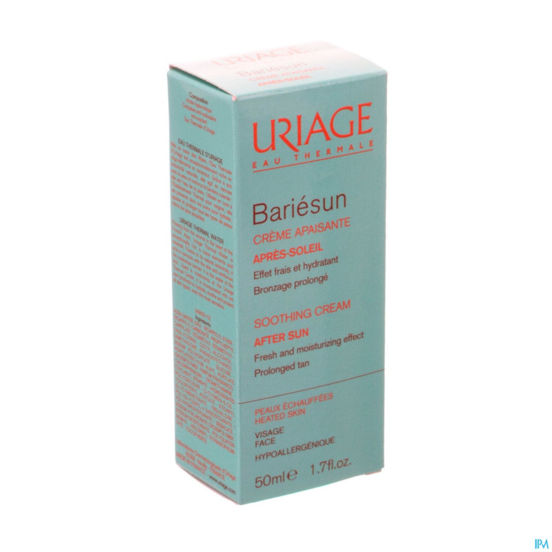 Uriage bariesun creme a/soleil apaissant    50ml