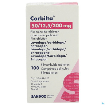 Corbilta  50mg/12,5mg/200mg comp pell 100