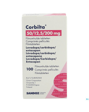 Corbilta  50mg/12,5mg/200mg comp pell 100