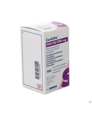Corbilta 200mg/50,0mg/200mg comp pell 100