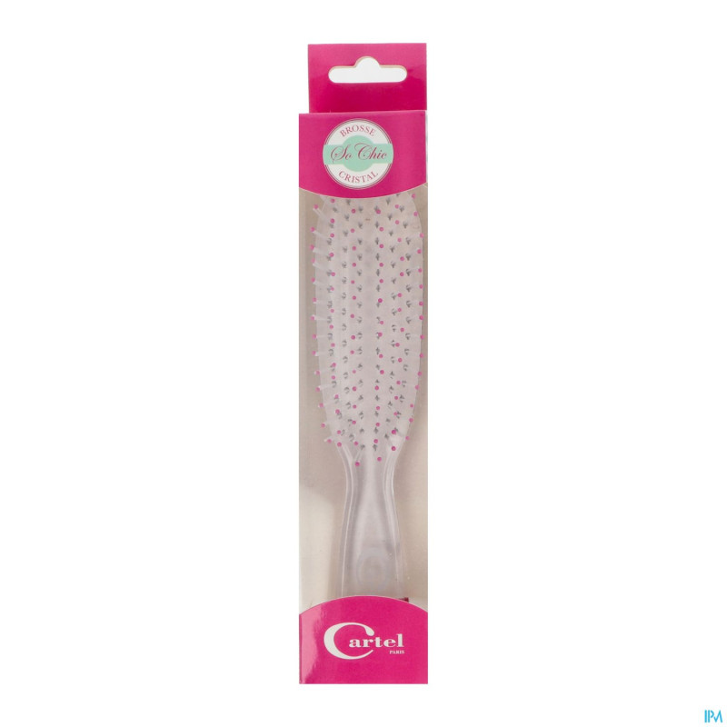 Cartel brosse cristal so chic pm rose