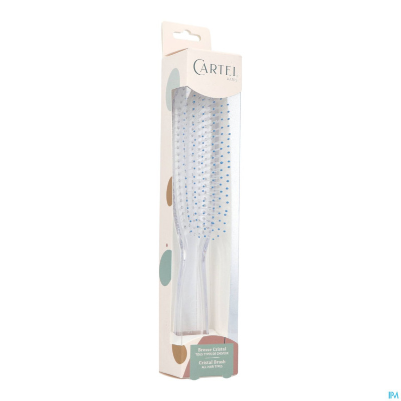 Cartel brosse cristal so chic gm bleu