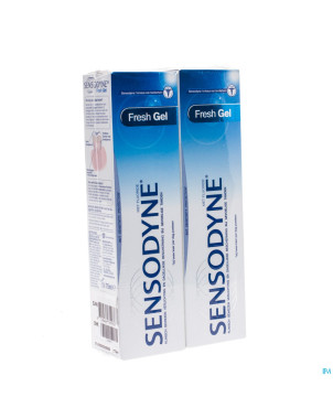 Sensodyne fresh gel dentifrice dinner duo   2x75ml