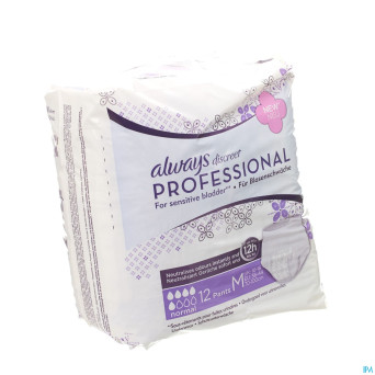 Always discreet professional pants normal m 12