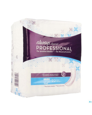 Always discreet professional pad long 22 ct