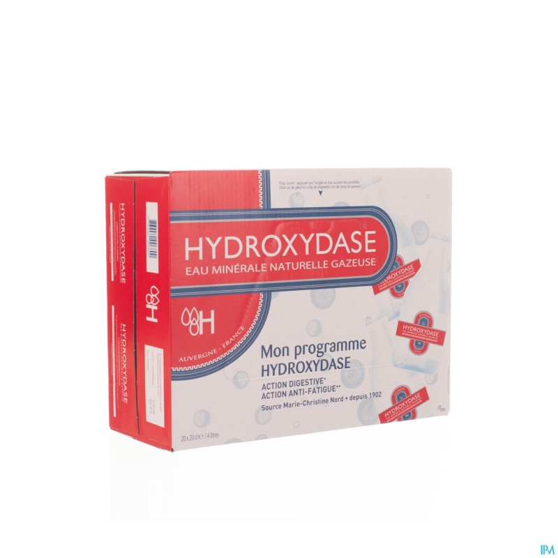 Hydroxydase eau minerale gazeuse 20x20cl