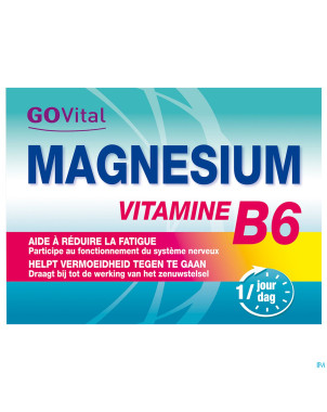 Govital magnesium vitamine b6 blister comp 3x15
