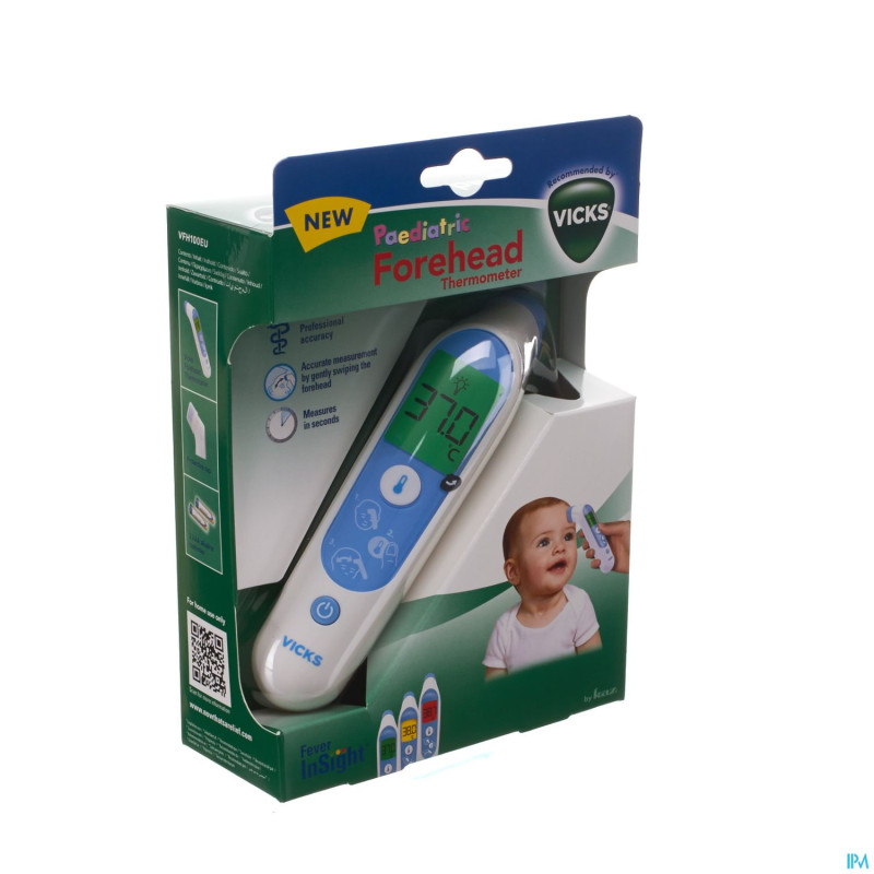 Vicks thermometre frontal vfh100eu