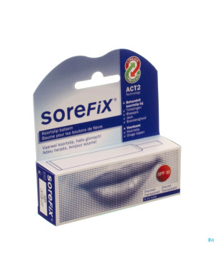 Sorefix creme boutons fievre tube  6ml