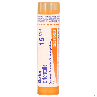 Blatta orientalis    15ch gr 4g boiron