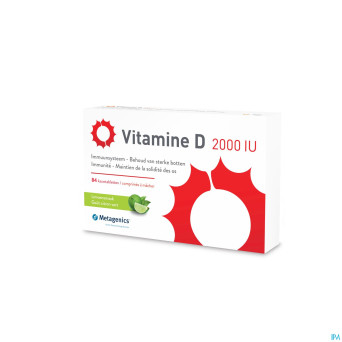 Vitamine d 2000iu metagenics comp  84