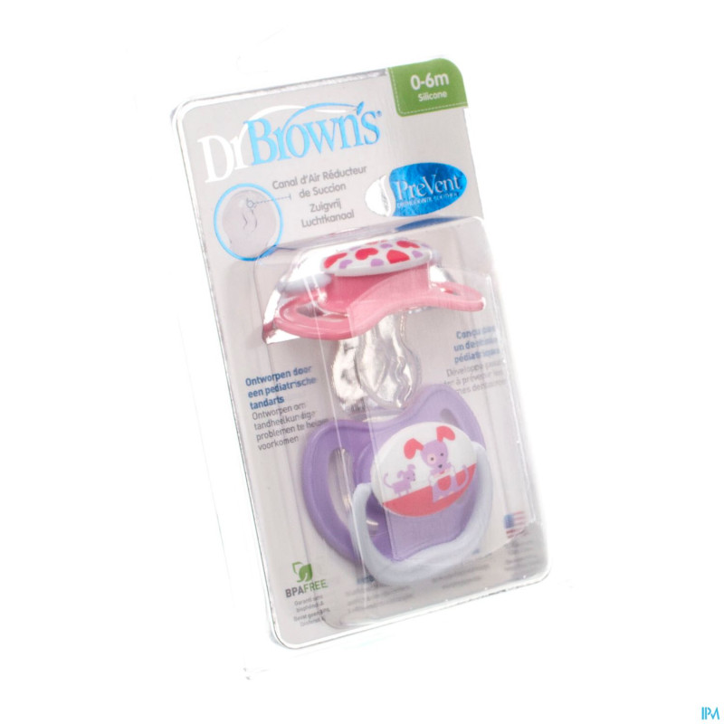 Dr brown sucette level 1 girl 2    escos