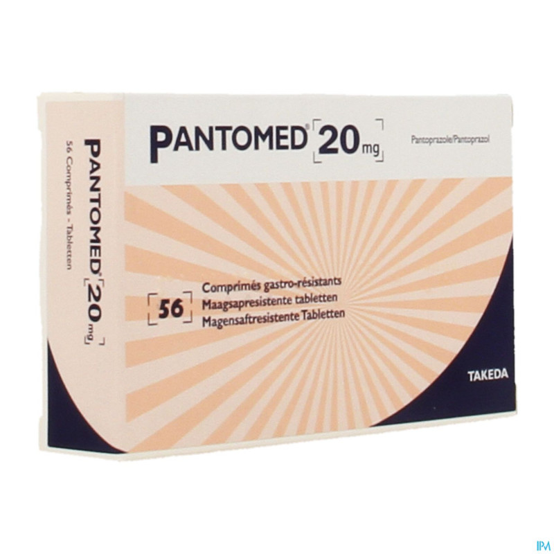 Pantomed 20 mg impexeco comp pell  56 pip