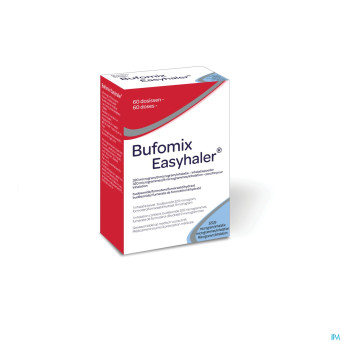 Bufomix 320mcg 9,0mcg easyhaler inhal pulv dos  60